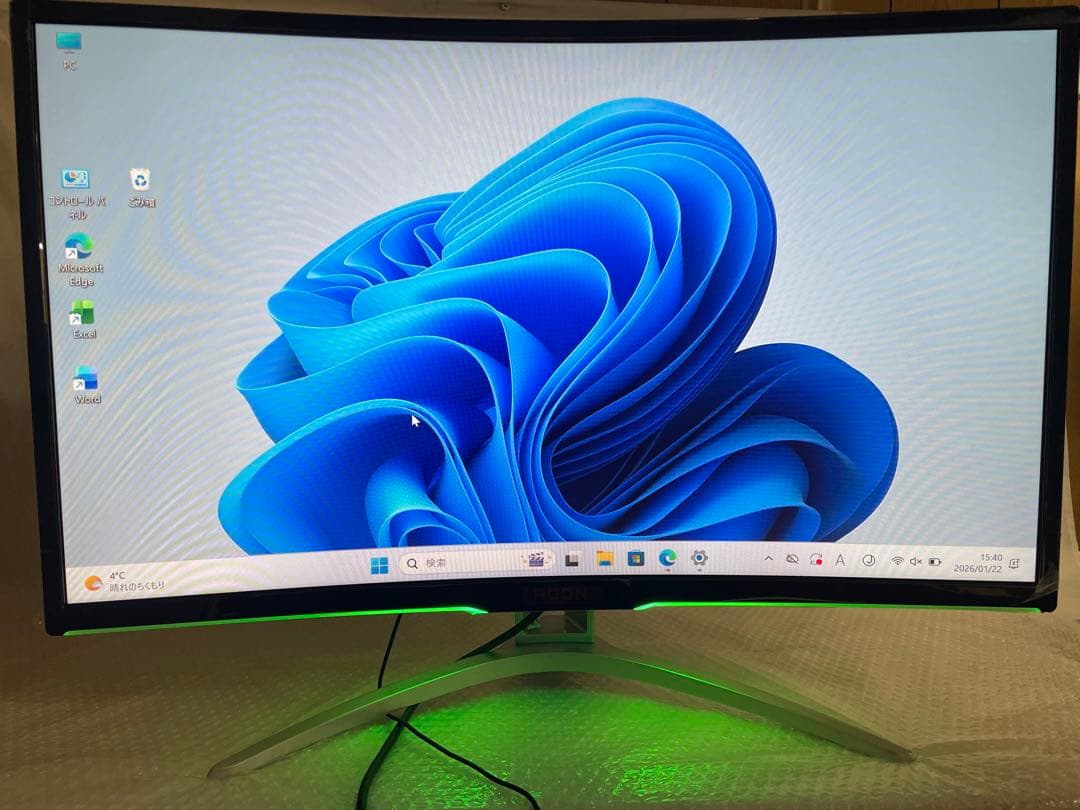 146Hz AOC AGON AG322FCX/11 31.5インチディスプレイ