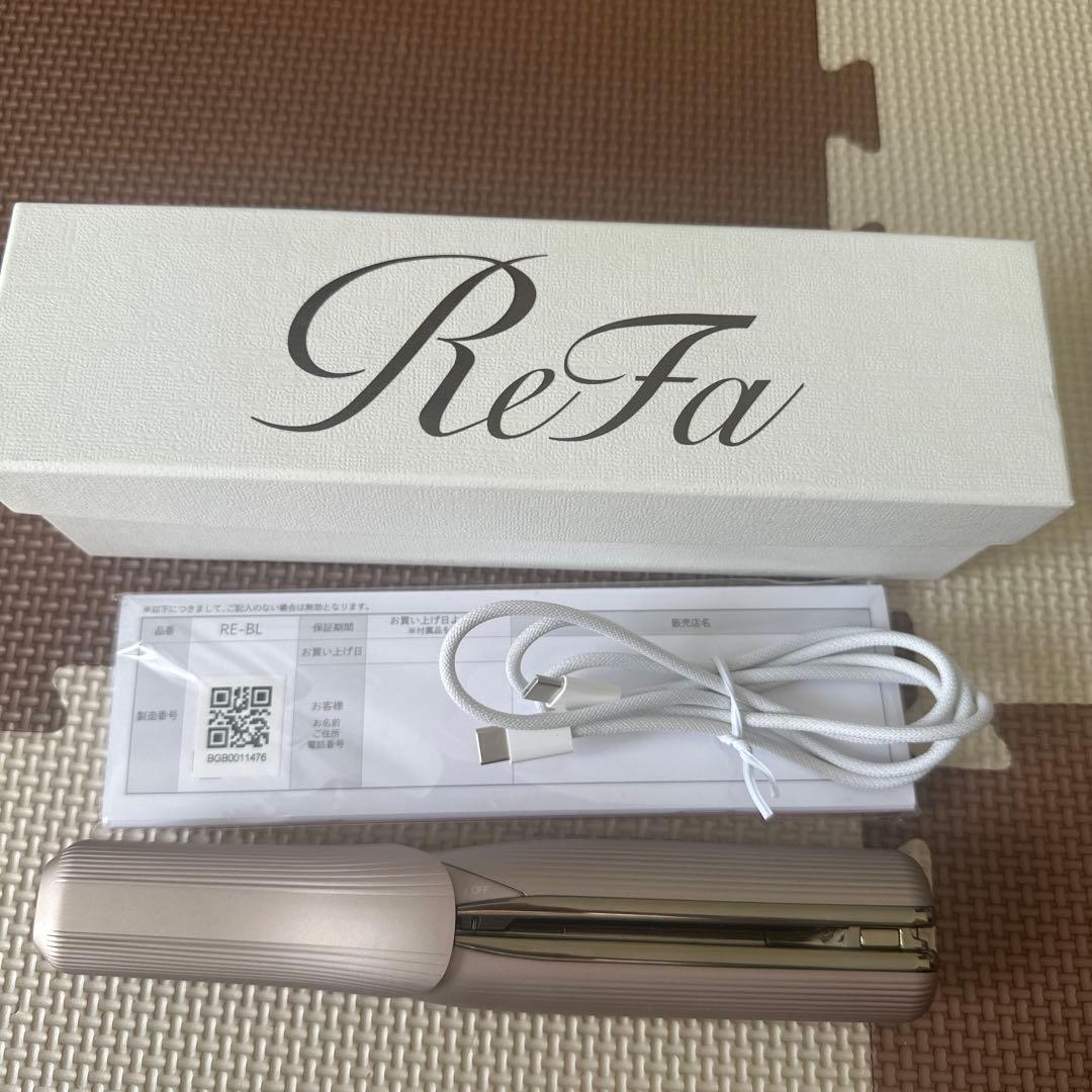 リファ フィンガーアイロン　シャンパンゴールド