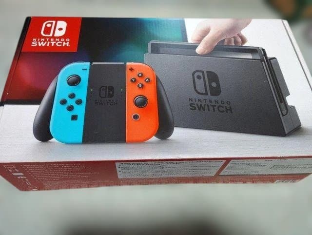 Nintendo Switch 青/オレンジ 本体 有線接続付き