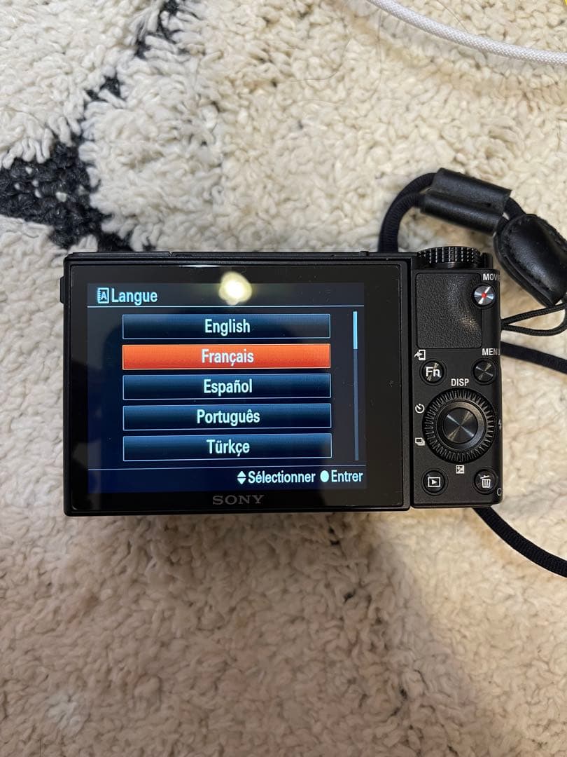 美品　英語／中国語版 SONY Cyber-shot RX100M5