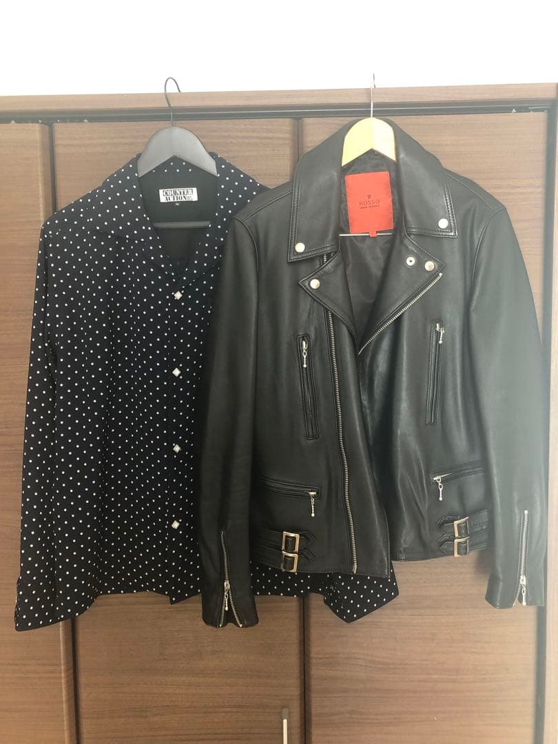 カウンターアクション　シャツ　ドット