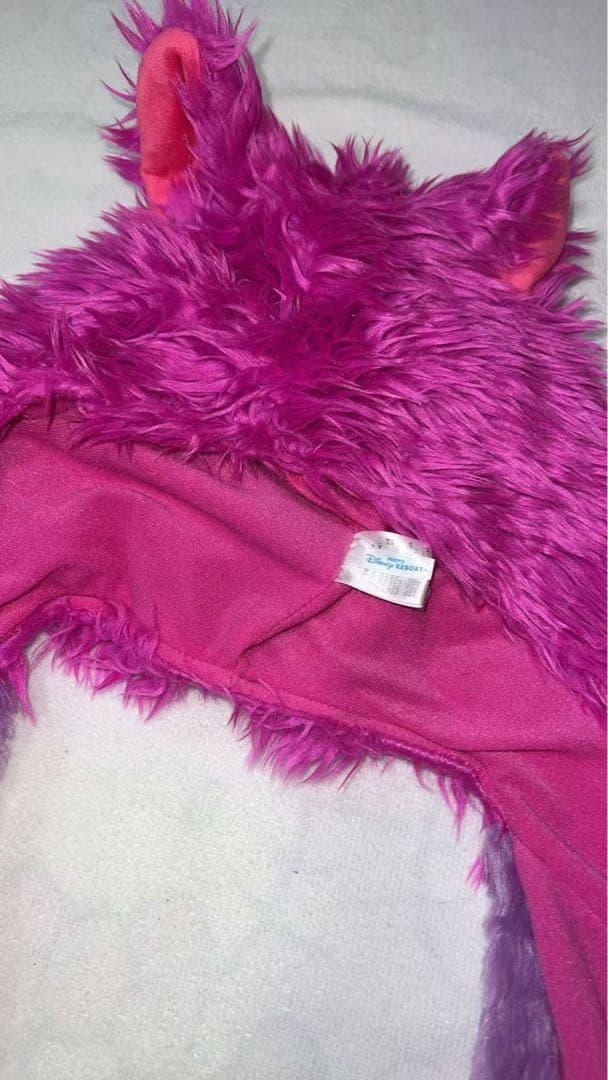 ディズニー　チャシャ猫　ファンキャップマフラー