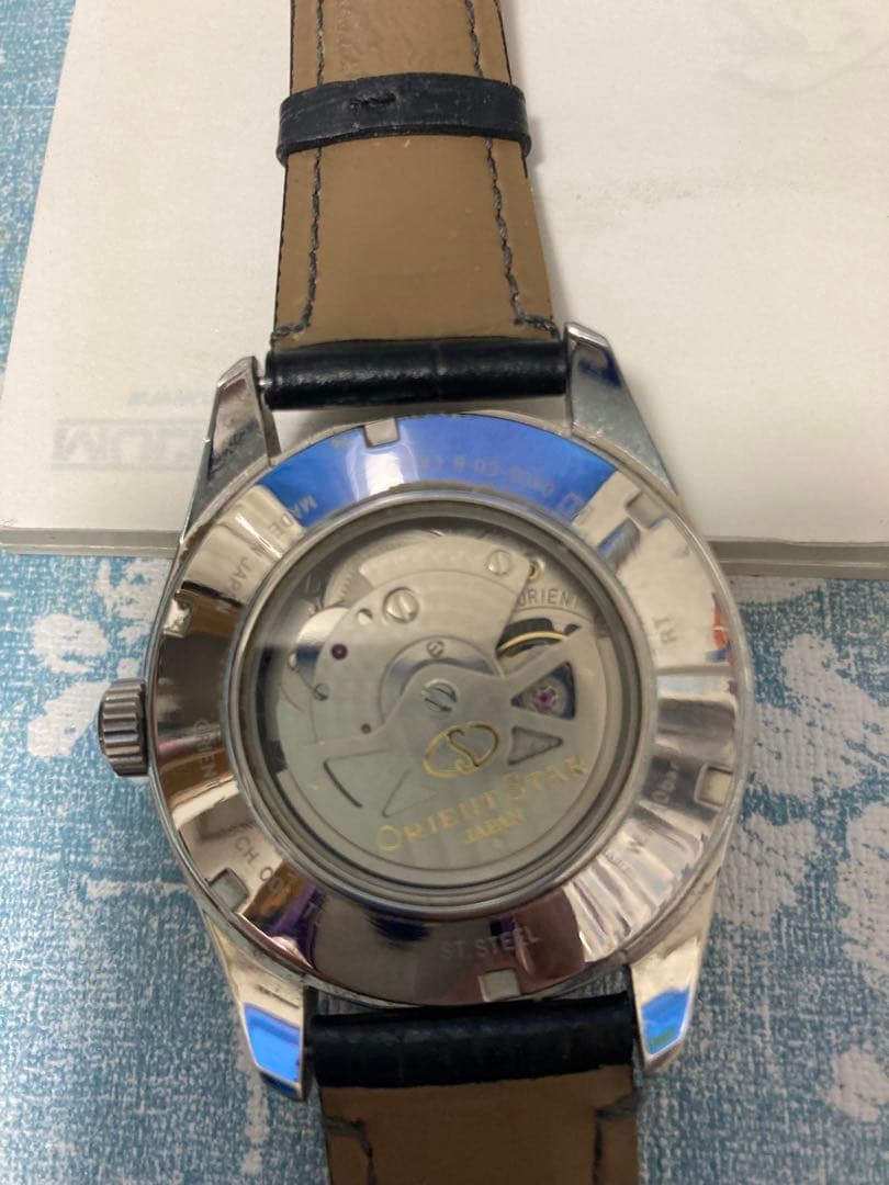 オリエントスター　ハーフスケルトン　DK05-CO-B CA