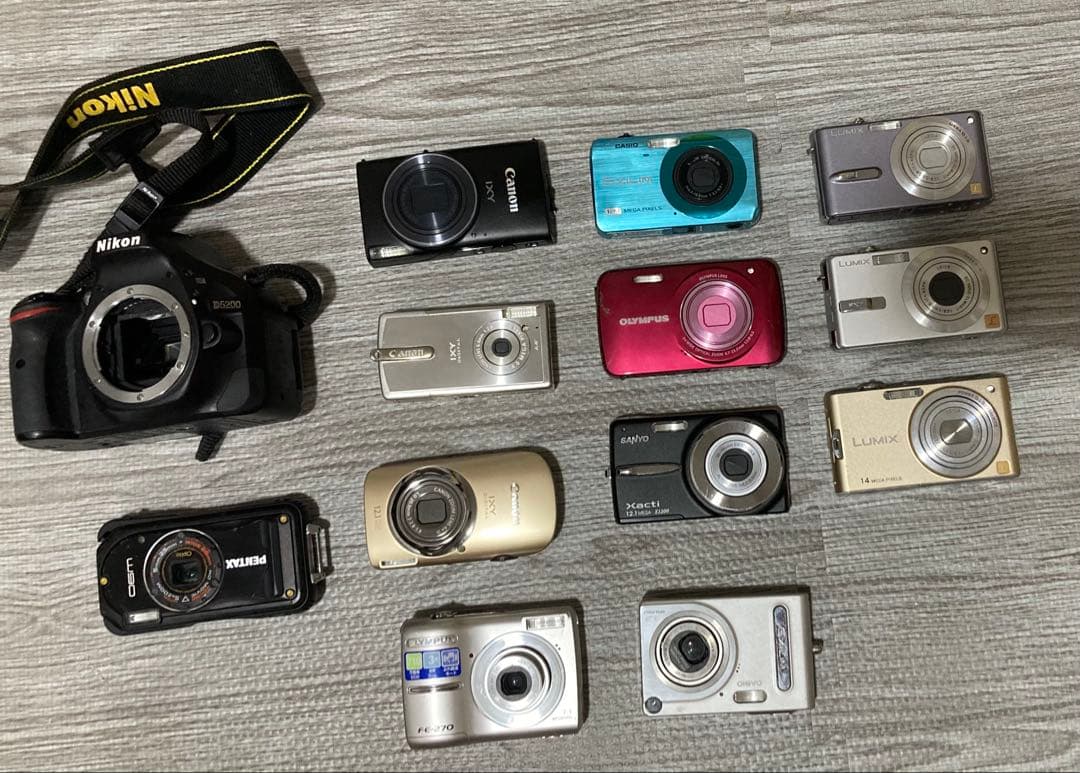 デジカメ13台まとめ売り　※動作未確認