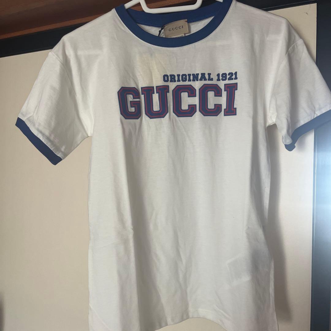 GUCCI ORIGINAL 1921 Tシャツ ホワイト/ネイビー