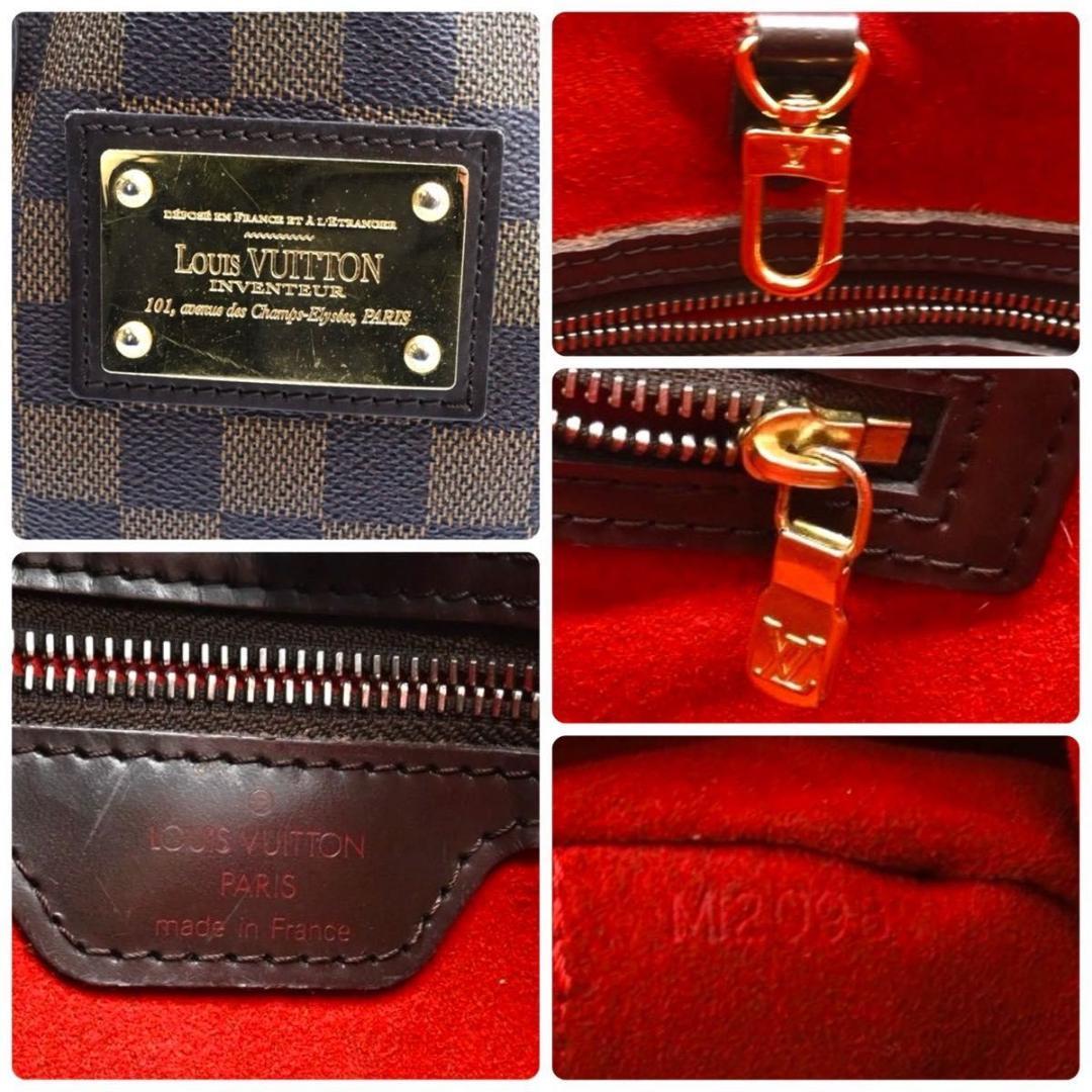 ルイヴィトン ダミエ エベヌ ハムステッドPM ハンドバッグ ブラウン