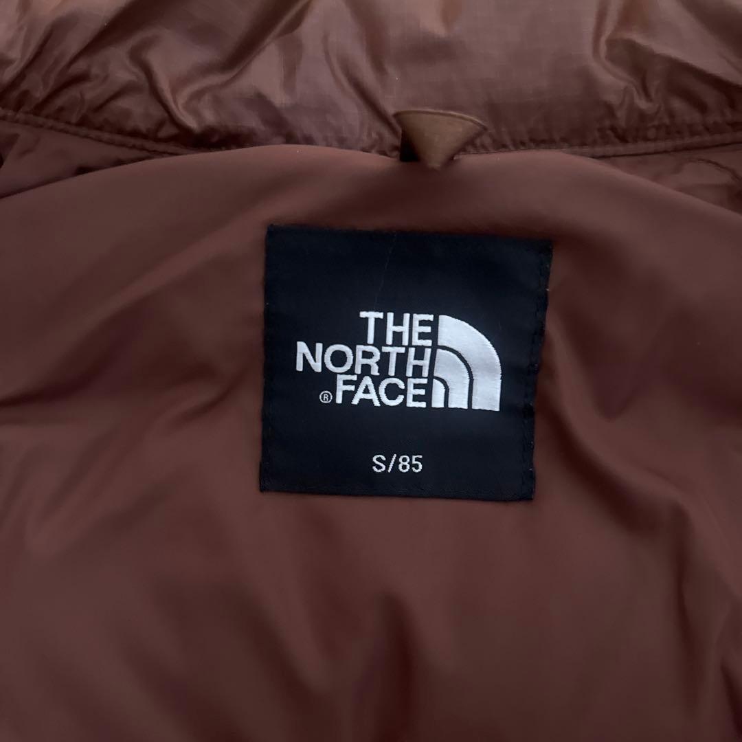 ザノースフェイス クロップドダウンジャケット ブラウン S