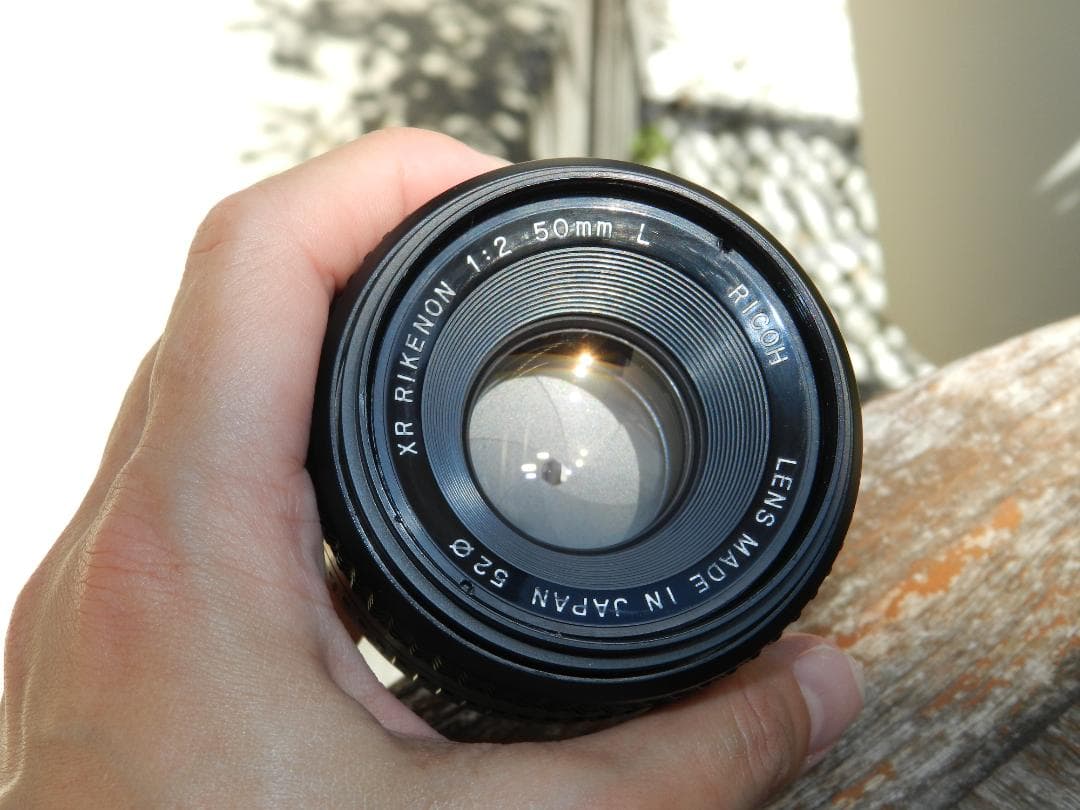 即撮影可　RICHO XR RIKENON 50mm F2 L レンズ