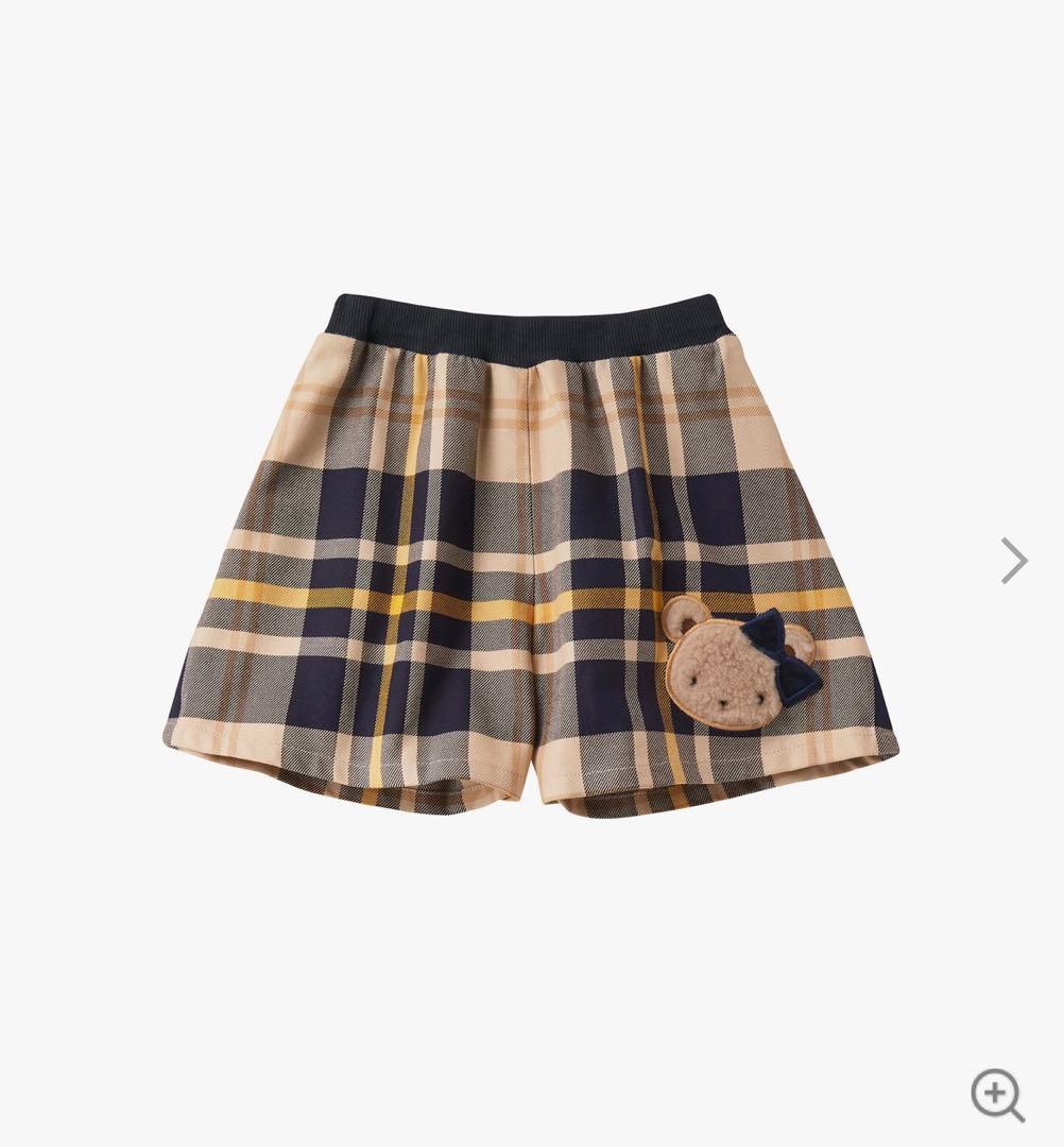 現行品　ファミリア　キュロット　パンツ90cm