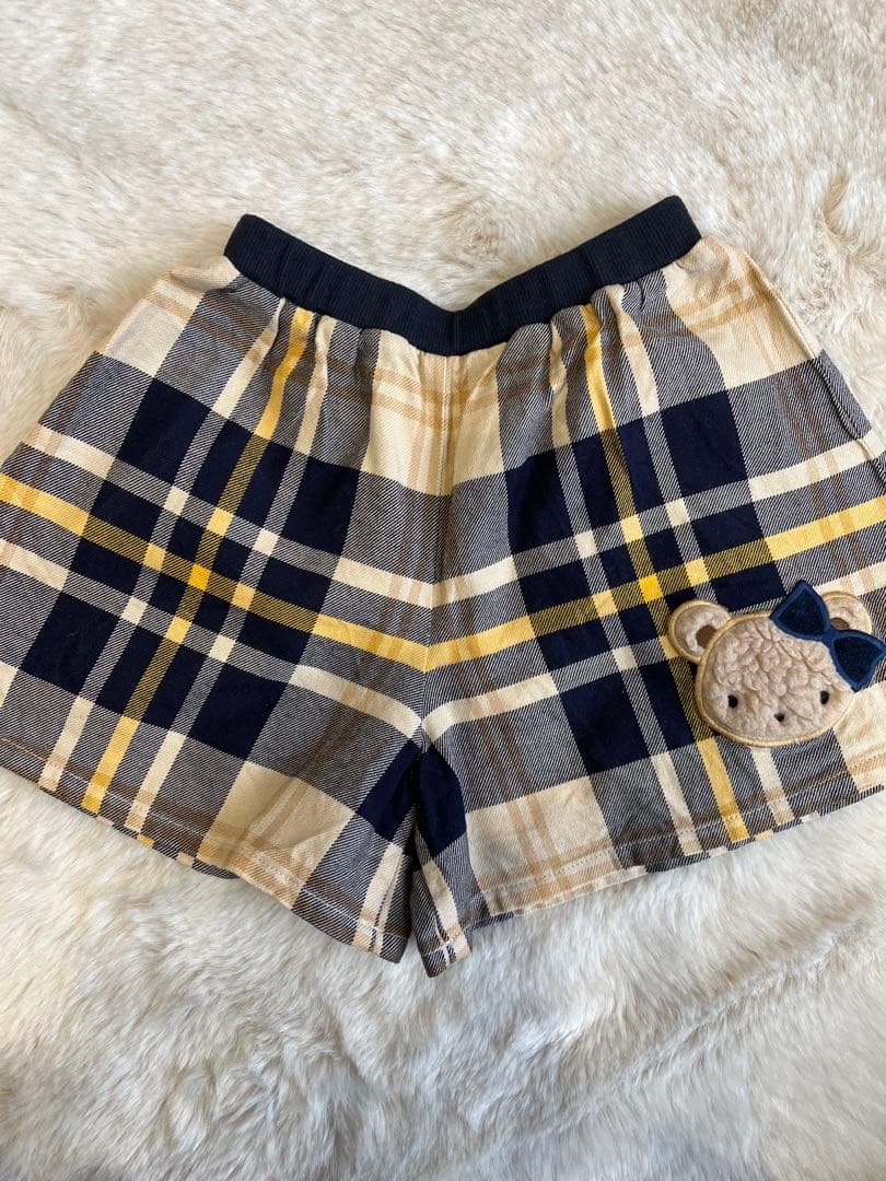 現行品　ファミリア　キュロット　パンツ90cm