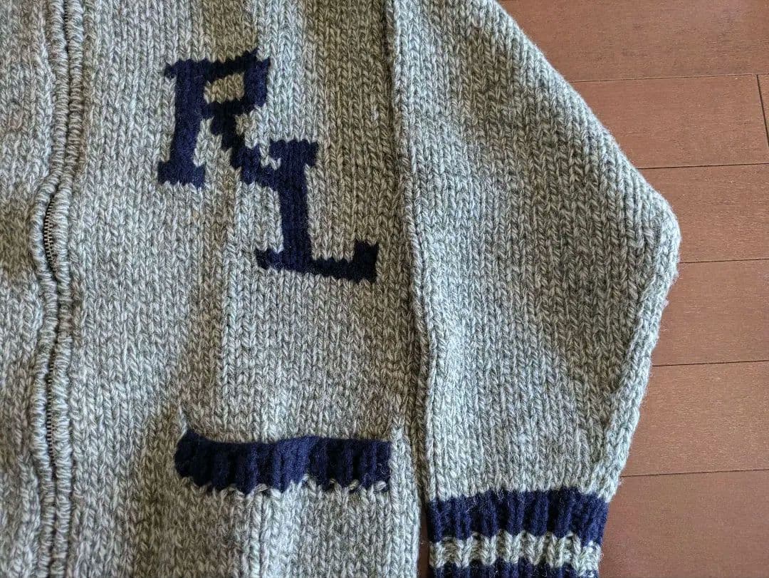 ラルフローレンカウチンジャケットセーター