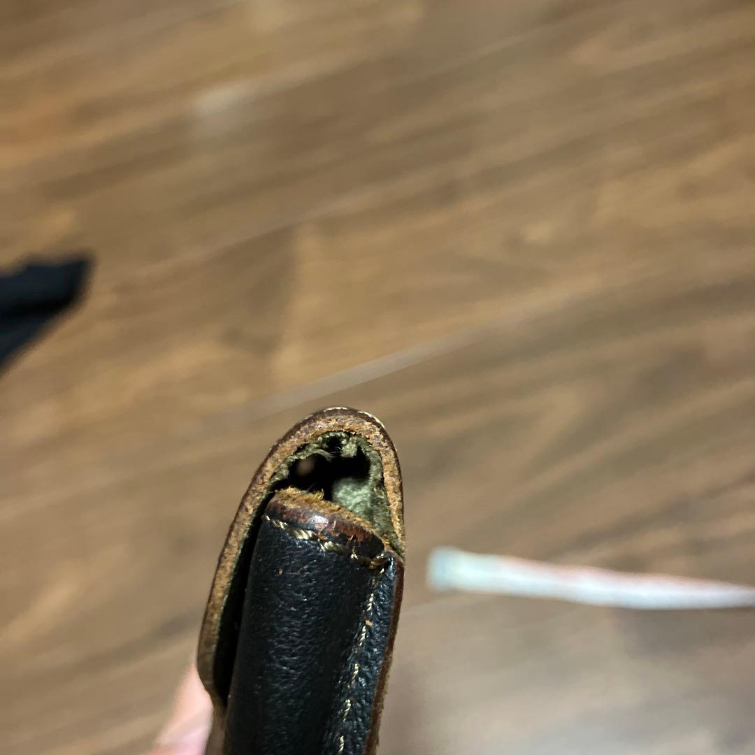 RRL レザーメガネケース　ヴィンテージ加工