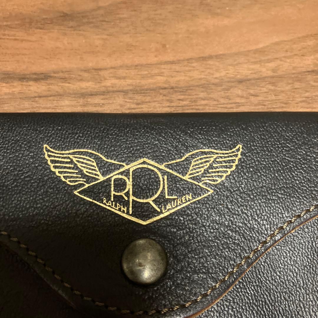 RRL レザーメガネケース　ヴィンテージ加工