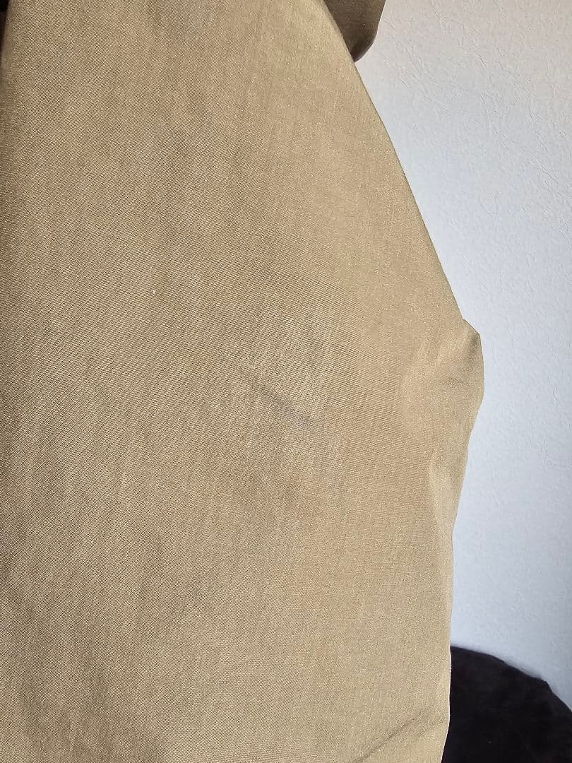 【希少】NANGA ナンガ 焚火ダウン Orange別注 Blueロゴ Lサイズ