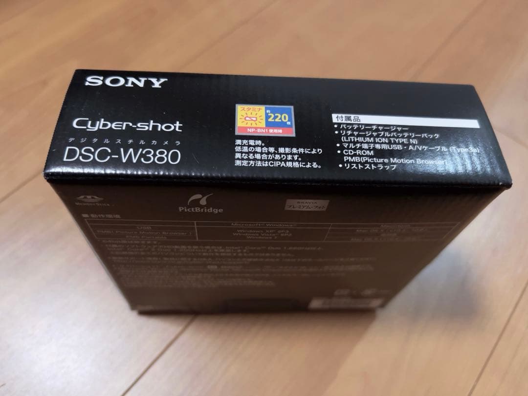SONY デジタルスチルカメラ DSC-W380