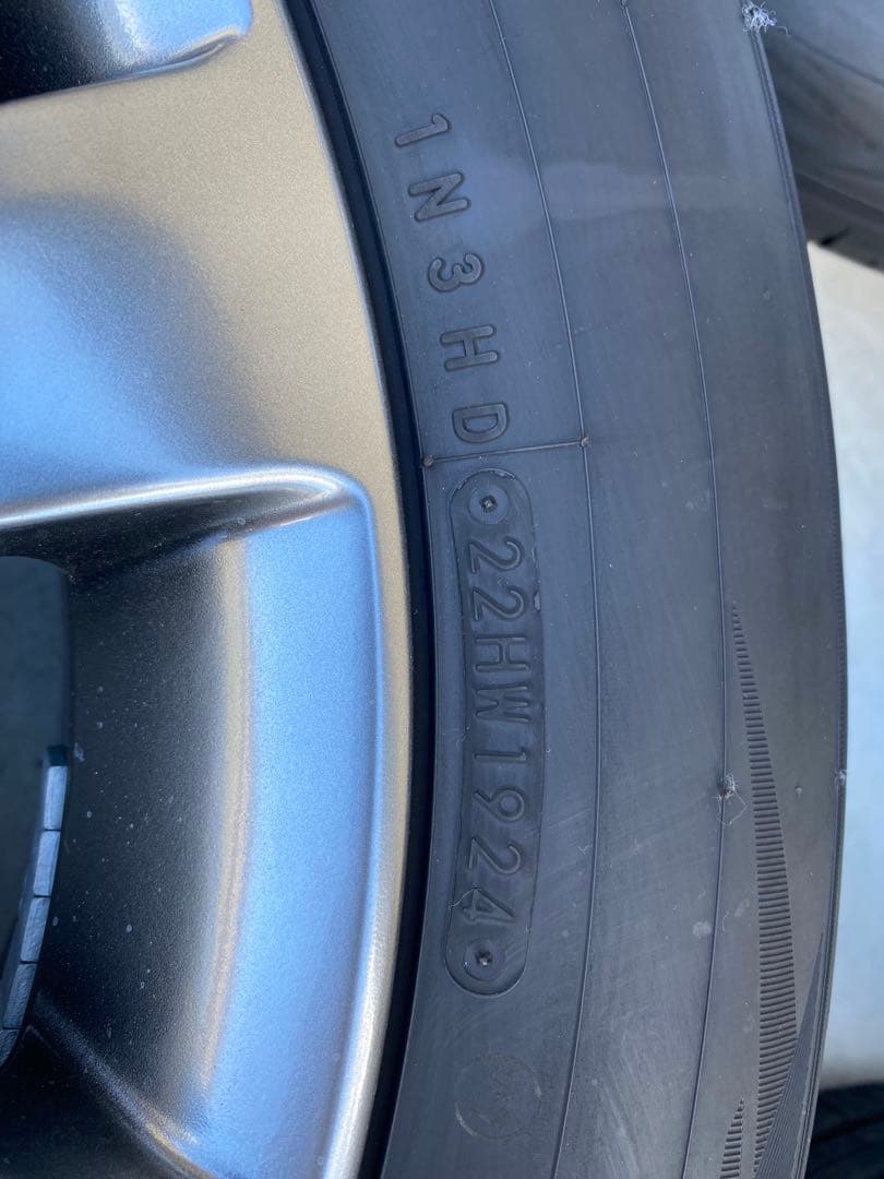 新車外し アルファード40系純正18インチ 夏タイヤホイール4本