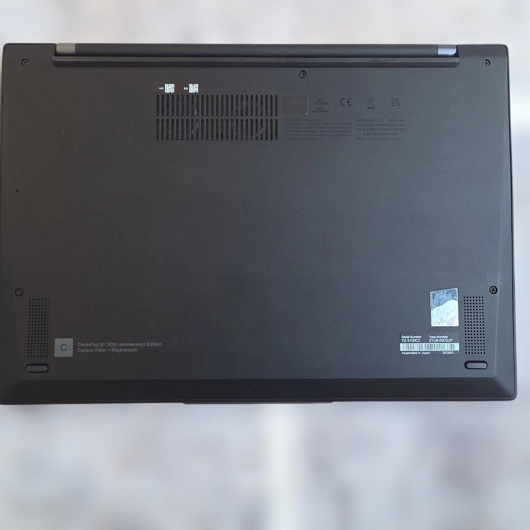 Windowsノート本体 ThinkPad X1 Carbon 30th Anniversary