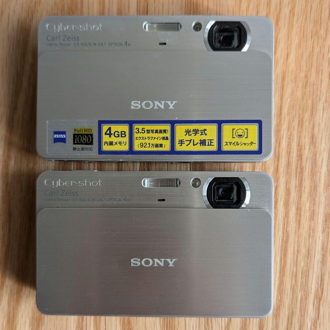 2個 SONY Cyber-shot DSC-T700 コンパクトデジタルカメラ