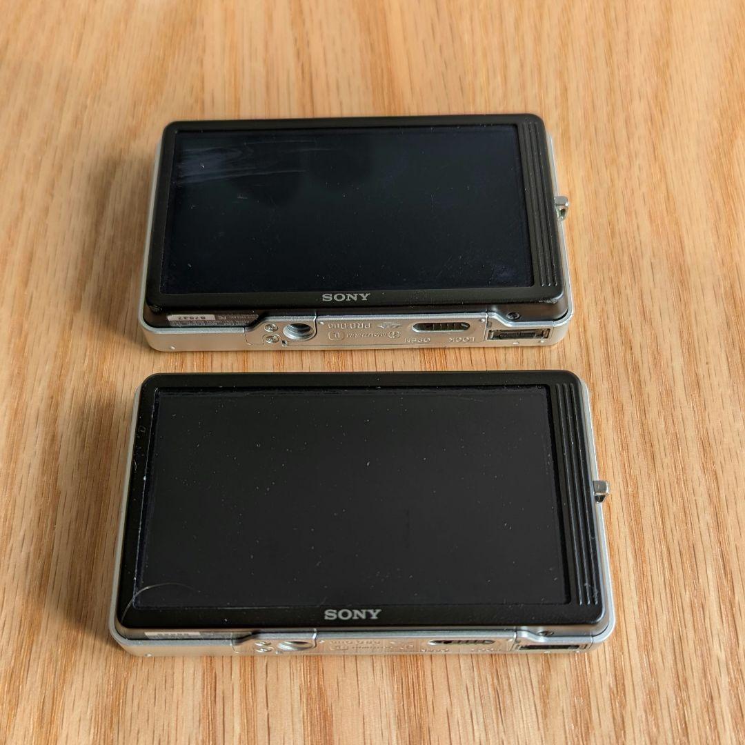 2個 SONY Cyber-shot DSC-T700 コンパクトデジタルカメラ