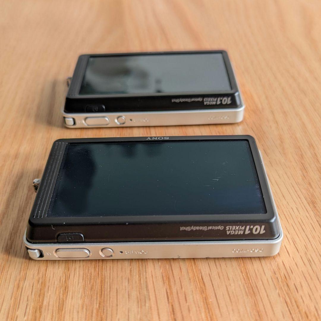 2個 SONY Cyber-shot DSC-T700 コンパクトデジタルカメラ