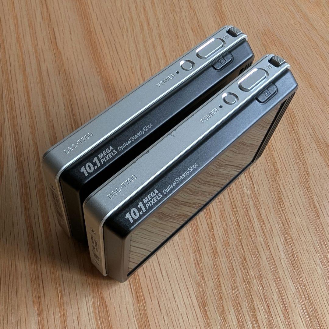 2個 SONY Cyber-shot DSC-T700 コンパクトデジタルカメラ