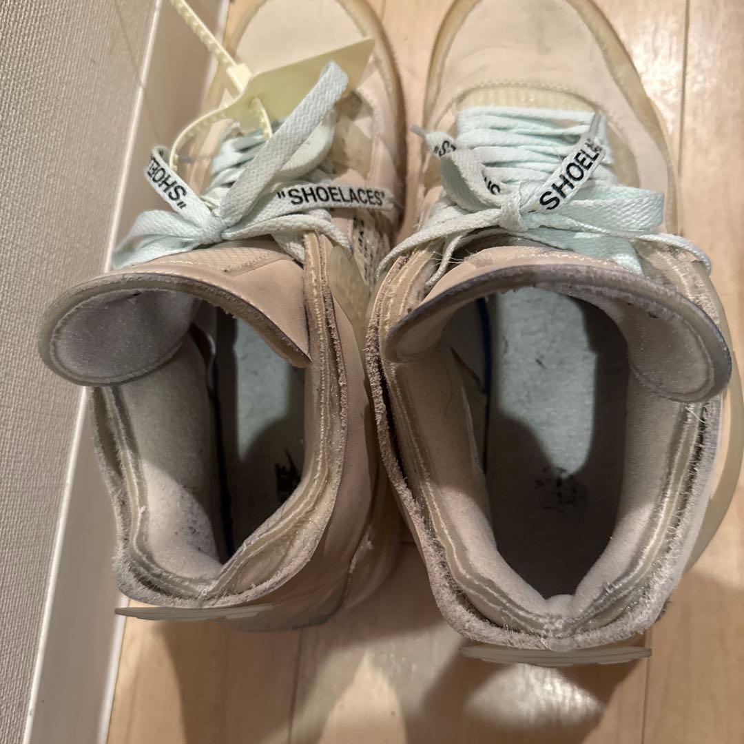 木*村様 引退品 WMNS Jordan 4 off-white sailメンズ