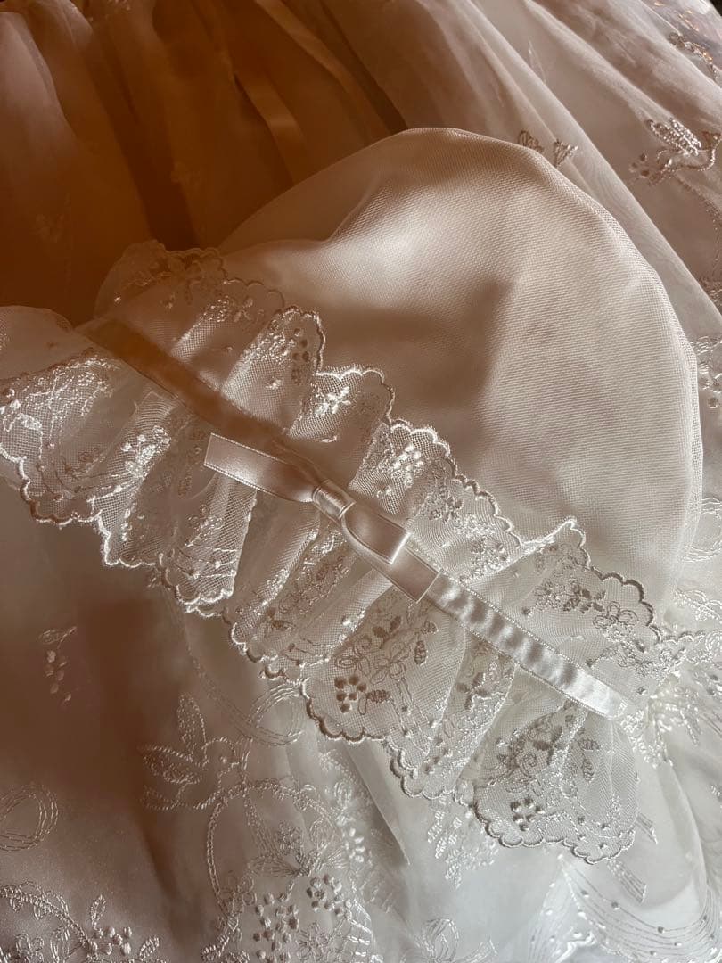 ベビードレス 帽子付き familiar ファミリア 退院着 お宮参り