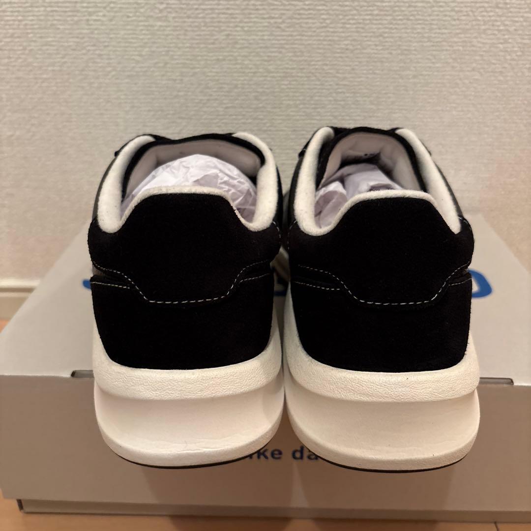 SANGACIO スニーカー ブラック/ホワイト／グリーン