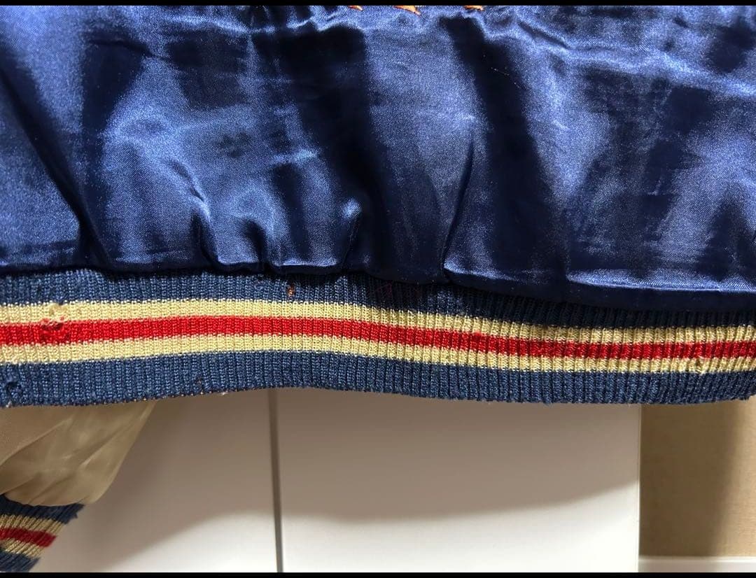 テーラー東洋　Mサイズ　龍刺繍　リバーシブル　スカジャン