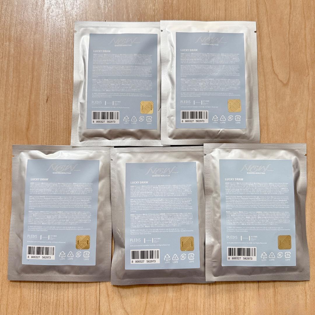 SEVENTEEN NEW_ ニュー ソウルコン トレカ 未開封 5パック