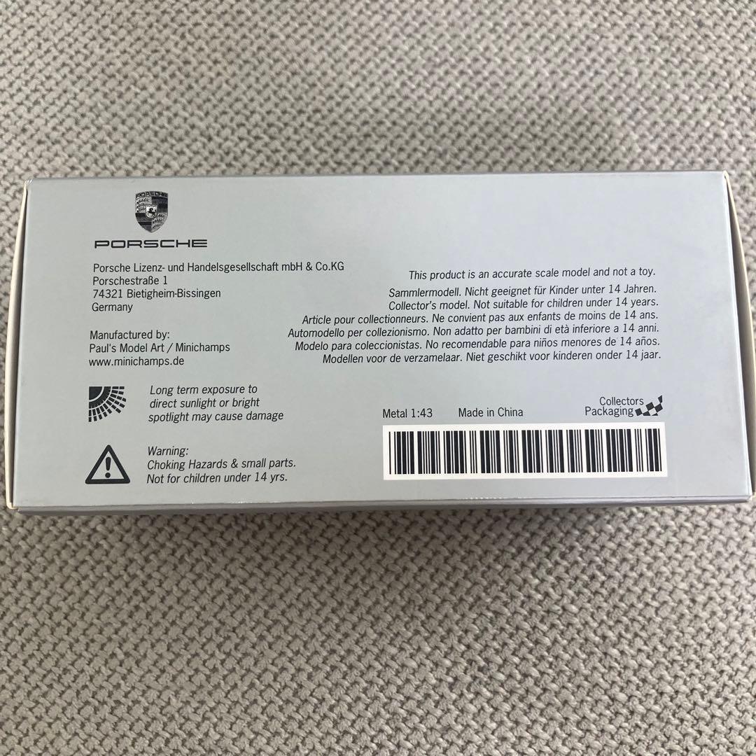 p*9様 Porsche 911 Turbo S 1:43 スケールモデル ポル