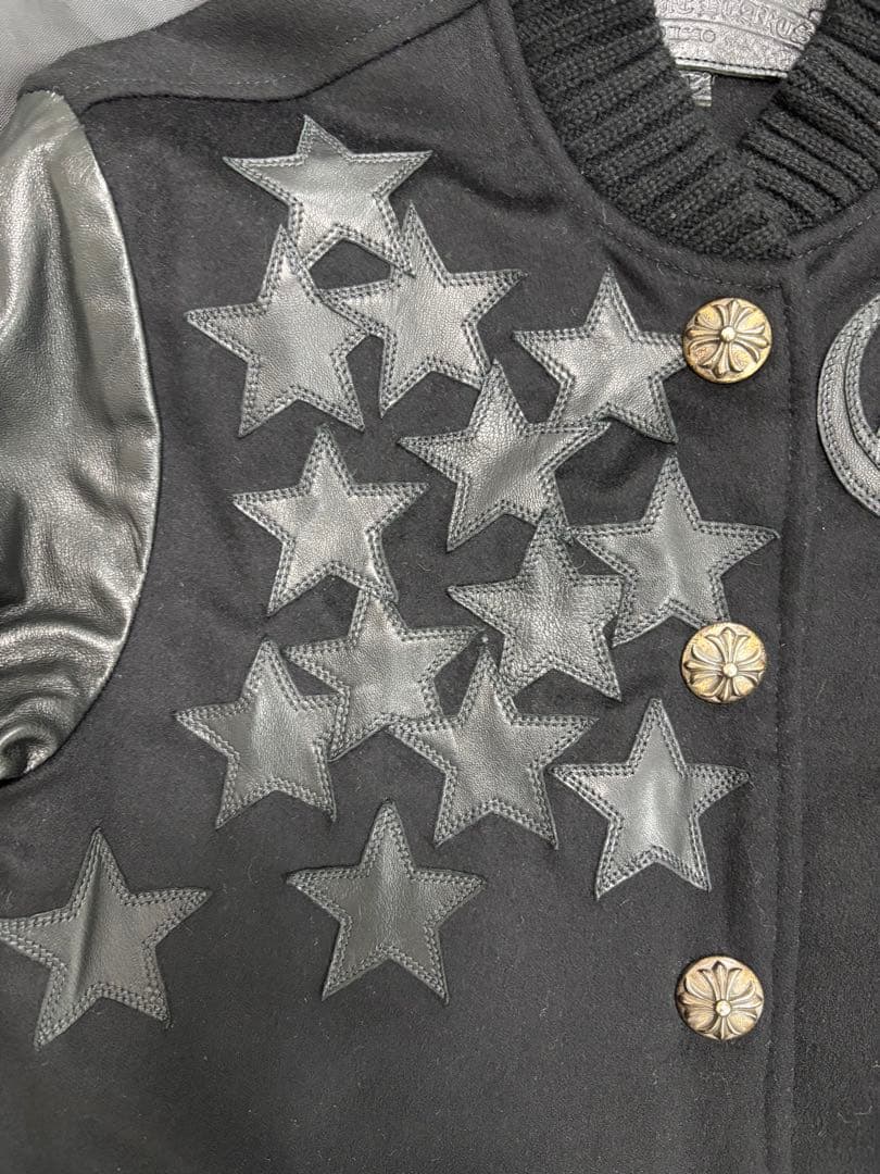 CHROME HEARTS LETTERMAN STAR レターマンレザーパッチ