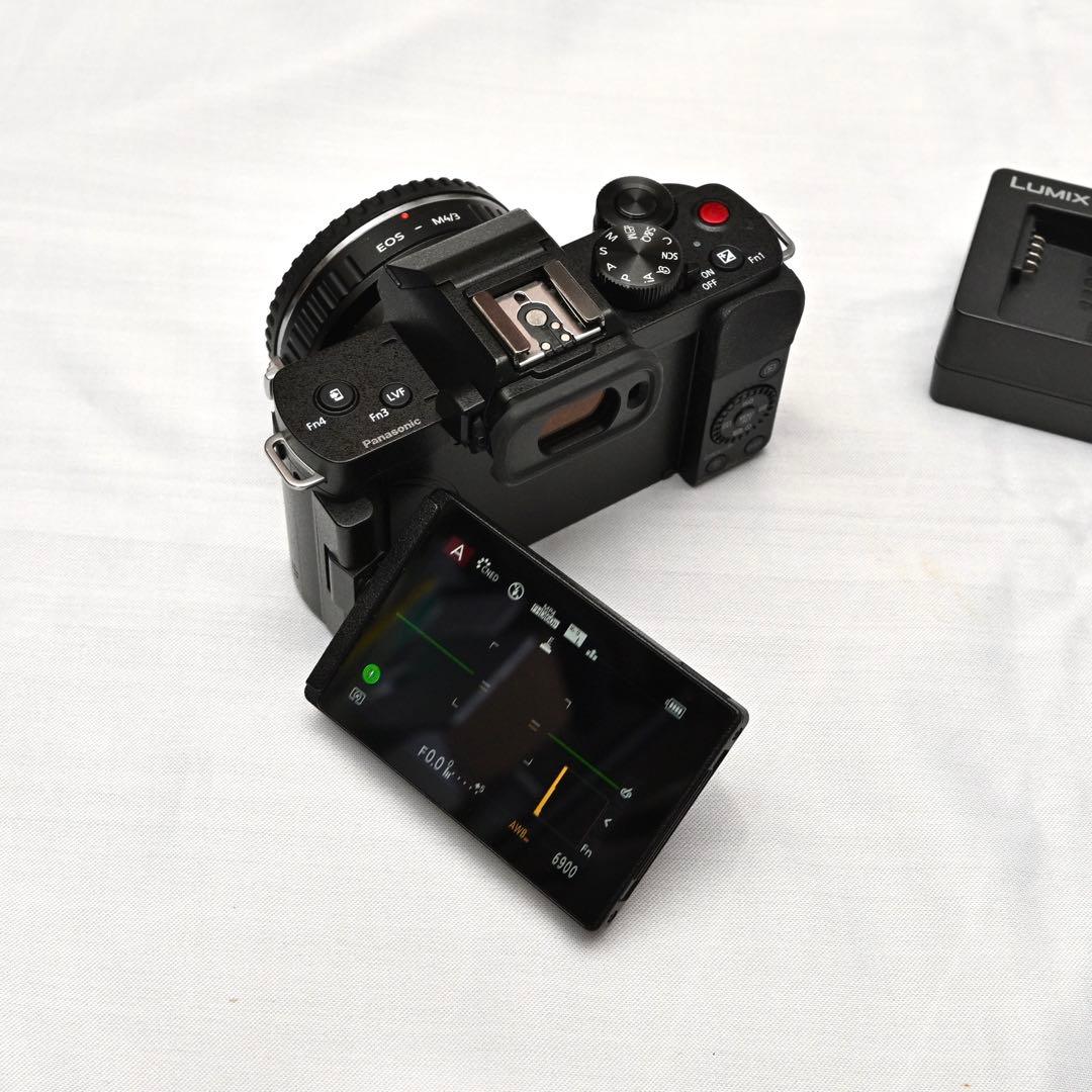 LUMIX G100D ミラーレス一眼 ボディ バッテリー3個付き