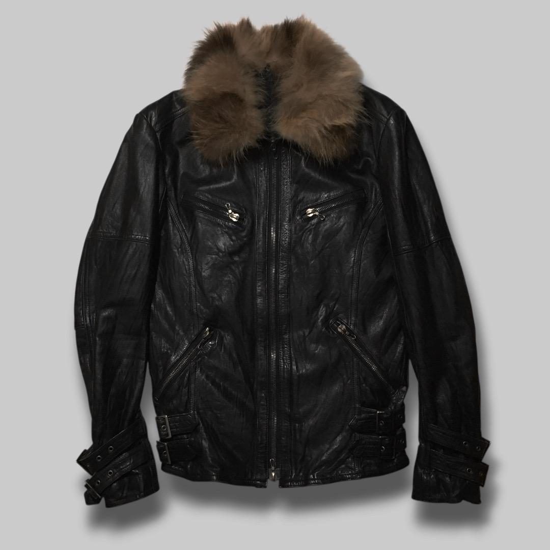 ジャケット・アウター Shellac / Cow Leather Far Riders Jacket