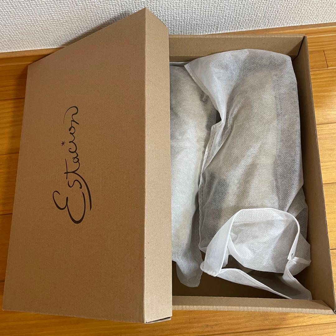 【新品】エスタシオン リアル ムートン スリッポン ベージュ ふかふか 軽量