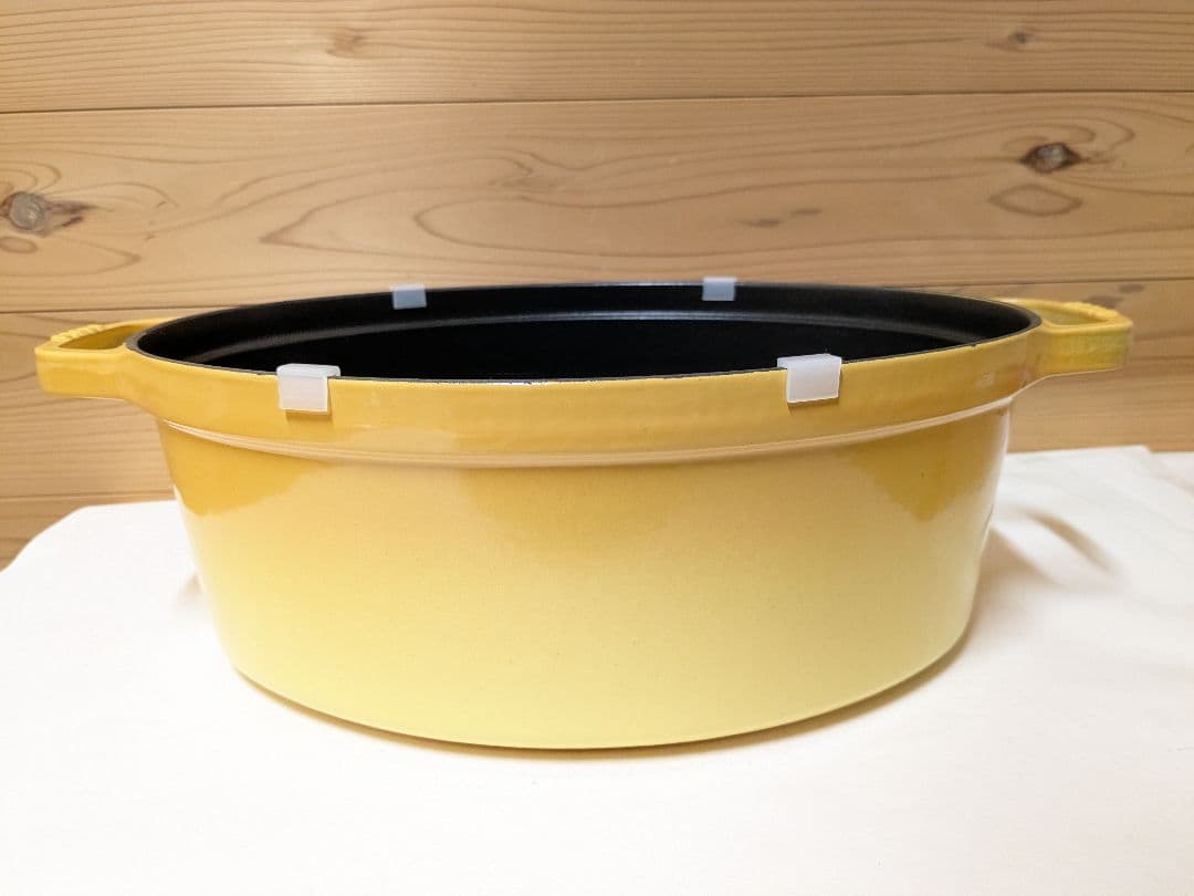 ストウブ　staub　ココット　オーバル　レモン　３３ｃｍ
