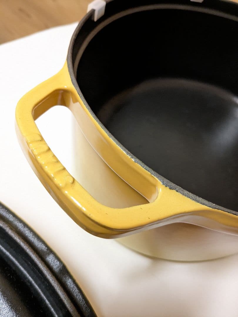 ストウブ　staub　ココット　オーバル　レモン　３３ｃｍ
