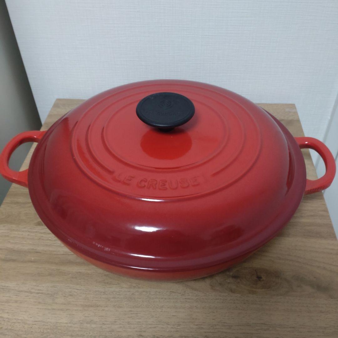 LE CREUSET ビュッフェキャセロール 26cm レッド