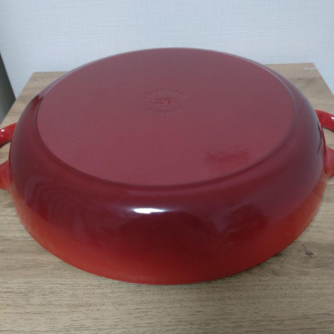 LE CREUSET ビュッフェキャセロール 26cm レッド