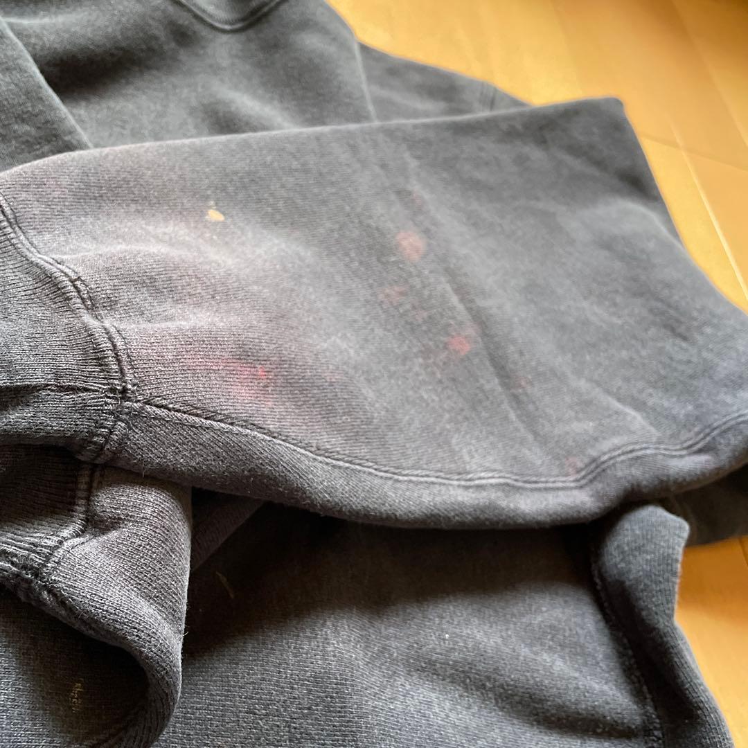 90s チャンピオン リバースウィーブ スウェット　usa製 ブラック　サイズL