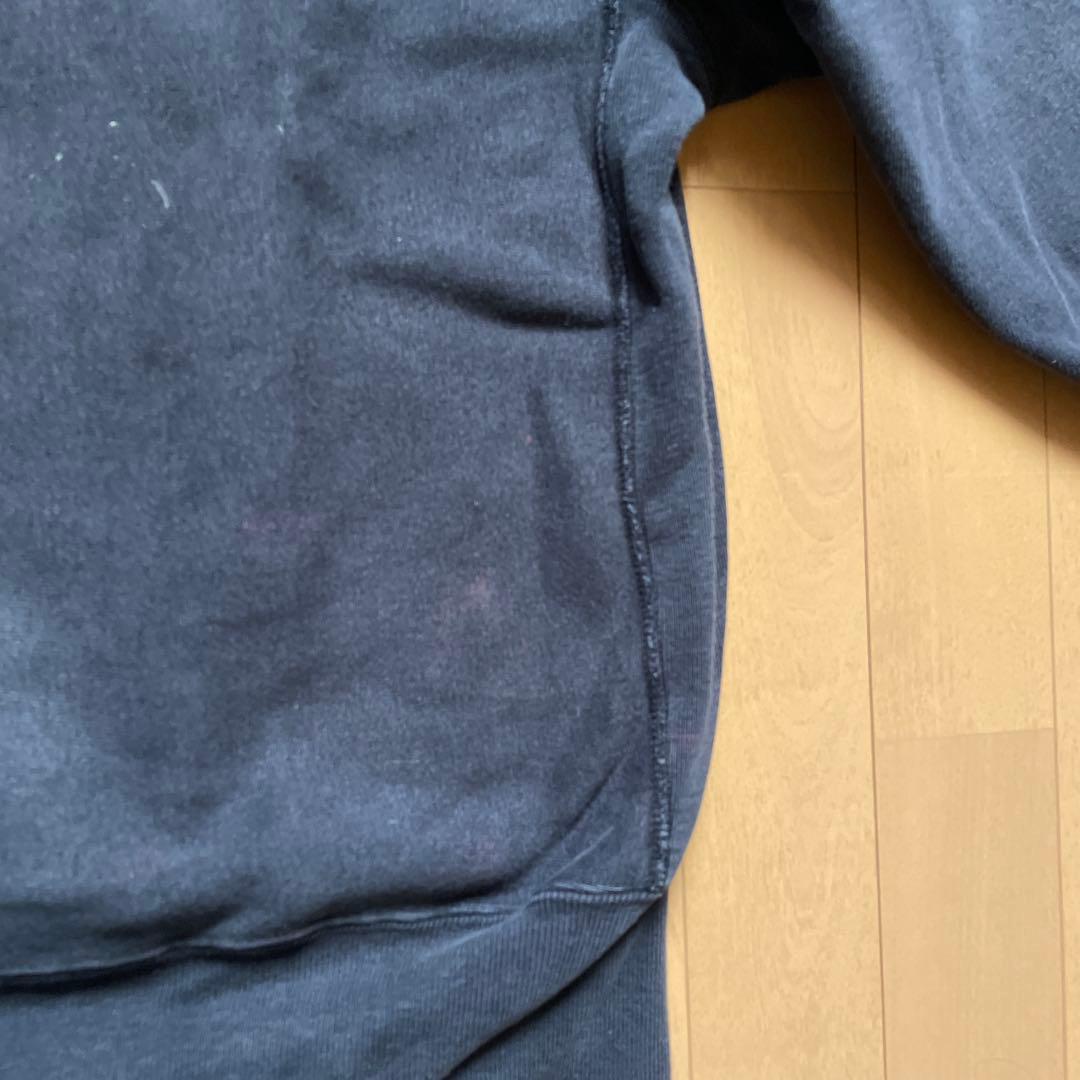 90s チャンピオン リバースウィーブ スウェット　usa製 ブラック　サイズL