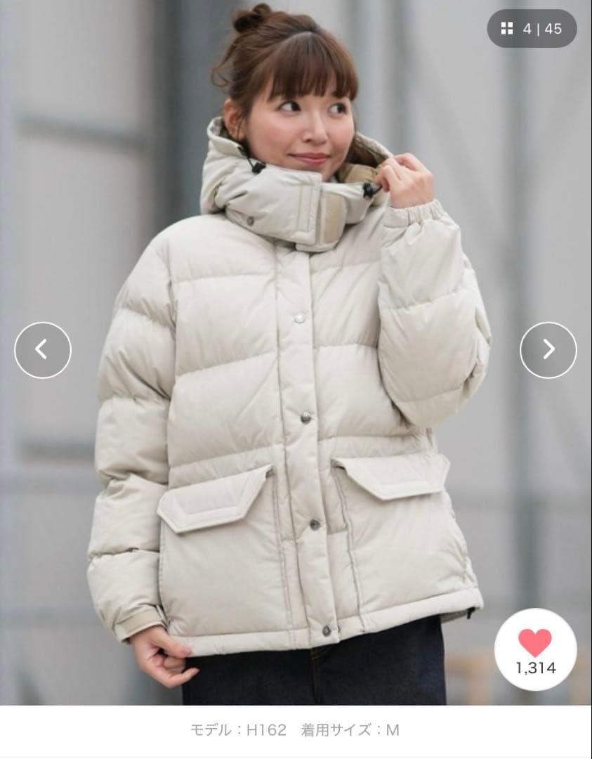 THE NORTH FACE/キャンプシェラショートダウンジャケット L