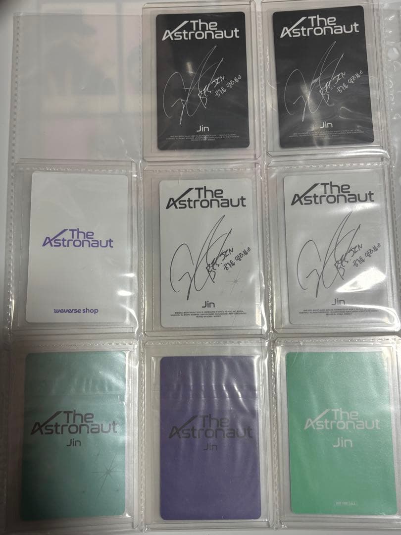 BTS Jin The Astronaut トレカ16枚セット