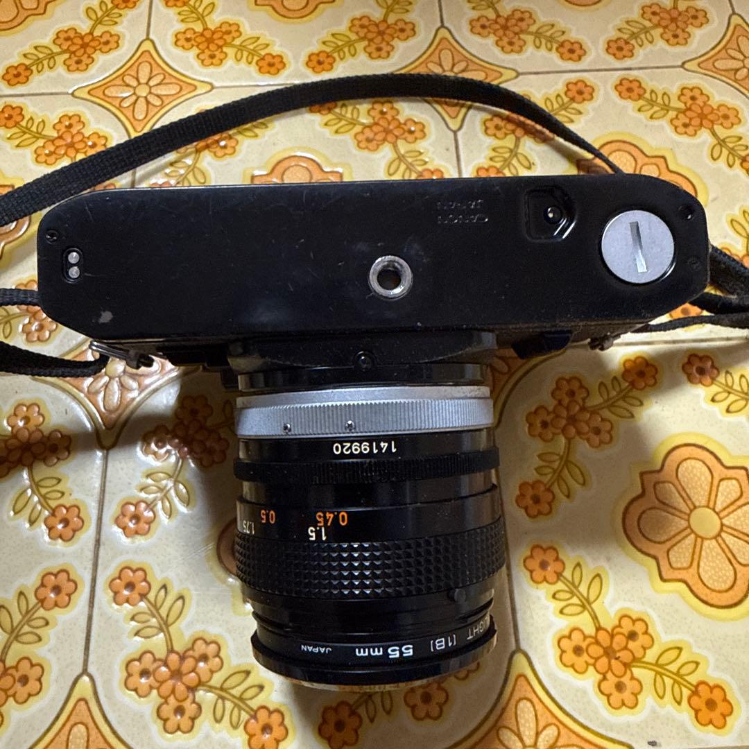 Canon AE-1 フィルムカメラ 50mmレンズ付き　昭和レトロ
