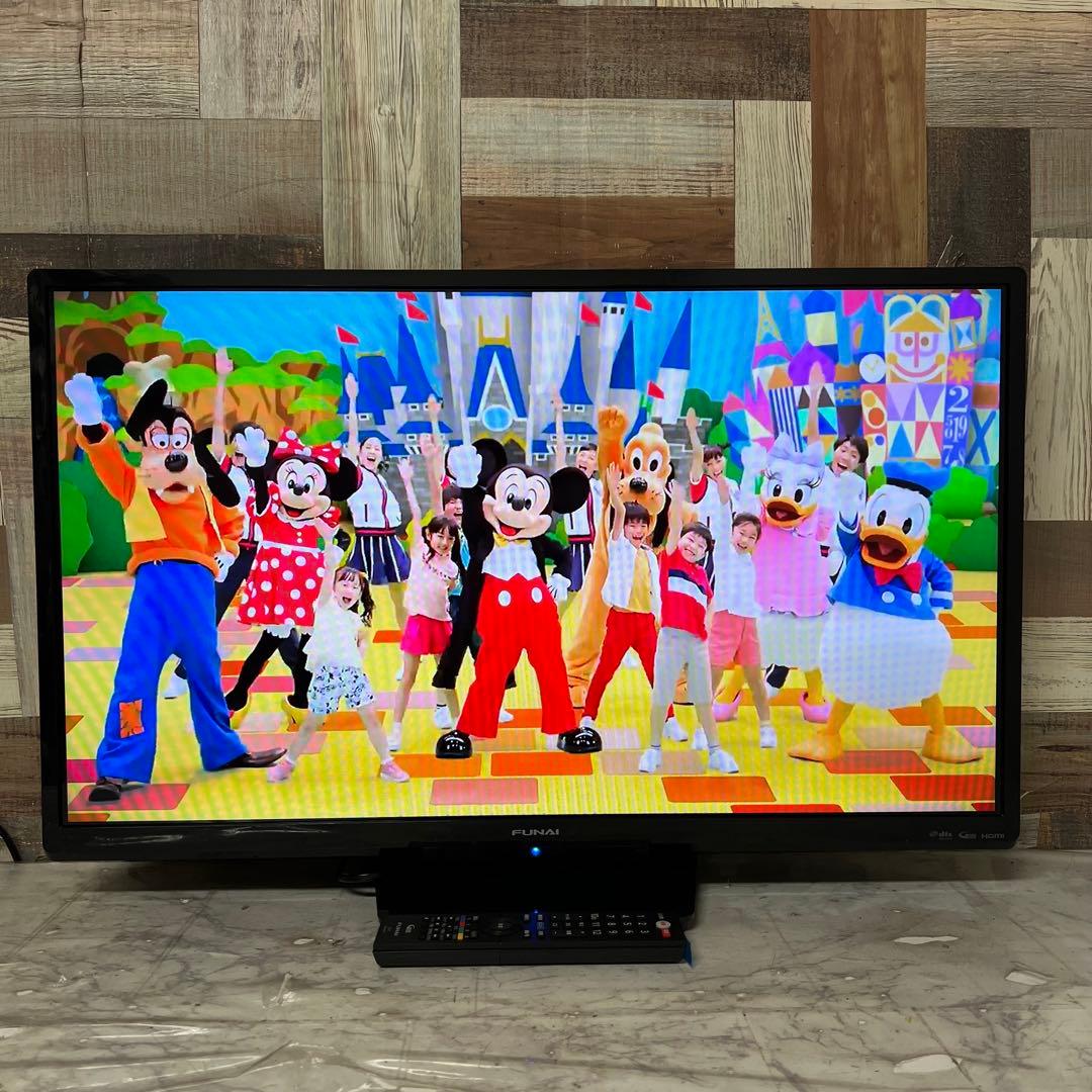 全国送料込❣️フナイ32型地デジBS CS液晶テレビ外付HDD対応(裏番組録画可