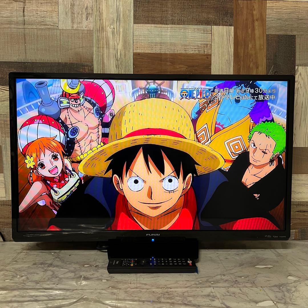 全国送料込❣️フナイ32型地デジBS CS液晶テレビ外付HDD対応(裏番組録画可