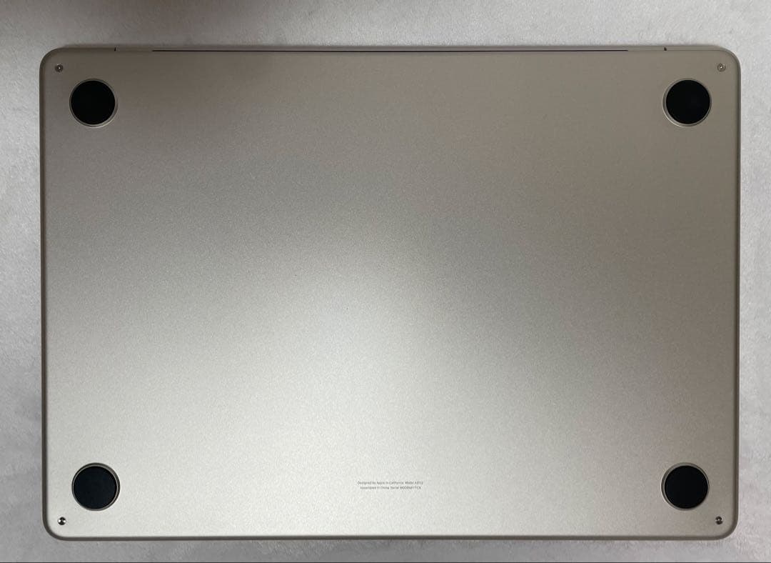 【美品・外箱付】MacBookAir M3 16GB 512GB韓国語キーボード