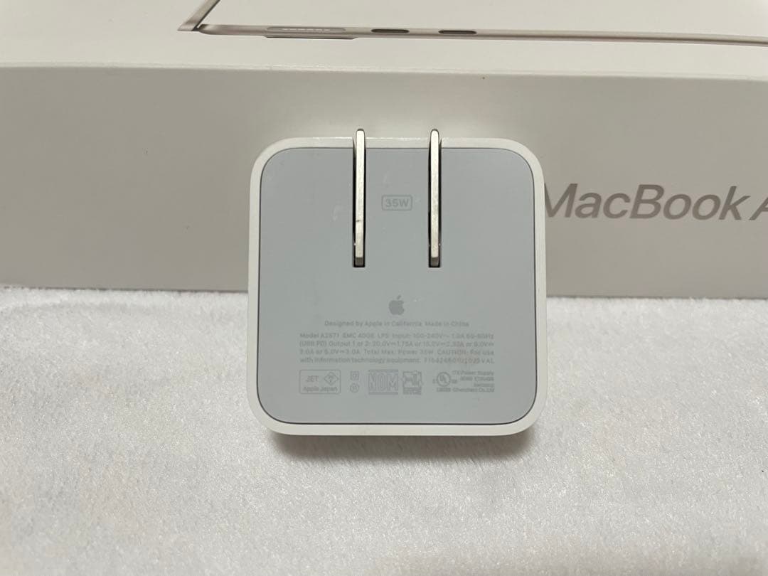 【美品・外箱付】MacBookAir M3 16GB 512GB韓国語キーボード