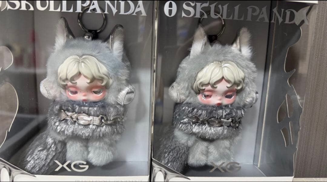 SKULLPANDA × XG POPMART スカルパンダ 2個セット