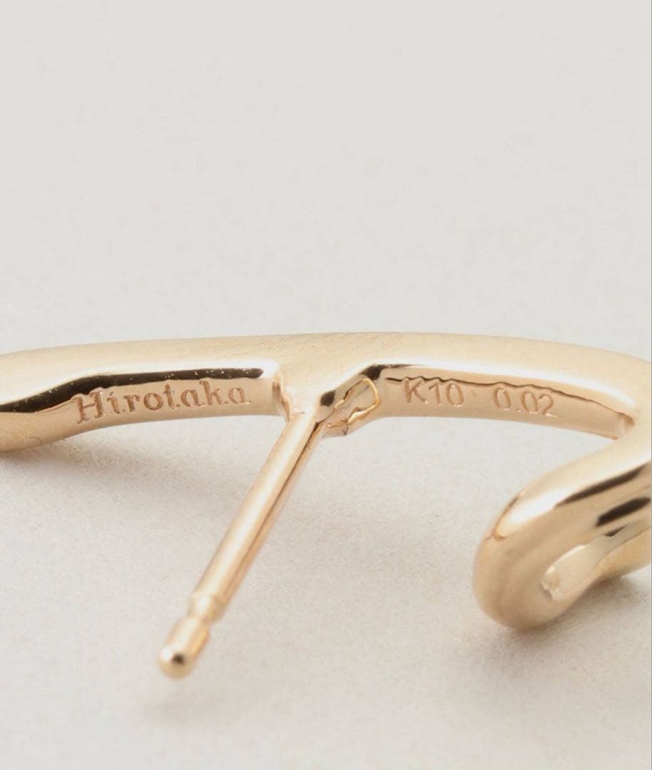 HIROTAKA Drosera Diamond Earring 左耳用ピアス